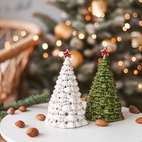 Keramik Weihnachtsbaum Mit Lichtern Teelichthalter Für Urlaub Kaminsims Dekor Tischdekoration Kerze Laterne Baum Kerzenhalter - Weihnachtsgeschenk von CozyHomeIdeas