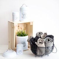 Bettwäsche Geschirrtücher Set Von 6, Reine Handtücher, Vorgewaschene Küchenwäsche Natürliche Geschirr Tücher von CozyLinen