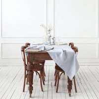 Leinentischdecke, Dinning Tischdecke, Gewaschenes Weiches Leinen Natural Flachs Stonewashed Tischdecke in Sondergröße von CozyLinen