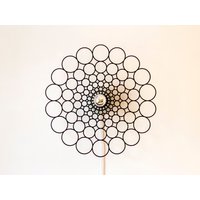 Halogen Wandlampe Bubbles - Schattenlampe Wand Holz Lampenschirm Schattenbild Halogen Wandlampe Bubbles - Schattenlampe Wand Holz Lampenschirm Schattenbild von CozyLuminate