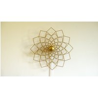 Led Wandleuchte Schattenbild - Blume #3 Filigranes Ornament Schatten Deckenleuchte Mandala Raute Schattenleuchte Led Wandleuchte Schattenbild - Blume #3 Filigranes Ornament Schatten Deckenleuchte Mandala Raute Schattenleuchte von CozyLuminate