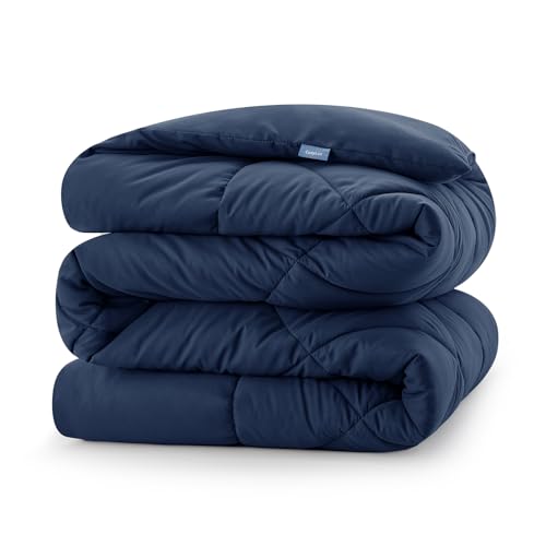CozyLux Bettdecke 135x200 cm für 4 Jahreszeiten, Steppdecke Mikrofaser 300gsm, Ganzjahresdecke Decke 135x200cm, Super Weiche Zudecke Schlafdecke Atmungsaktive 135 x 200, Blau von CozyLux
