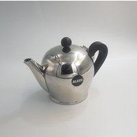 Alessi Bombe Teekanne Entworfen Von Carlo Alessi, Vintage von CozycatVintageShop