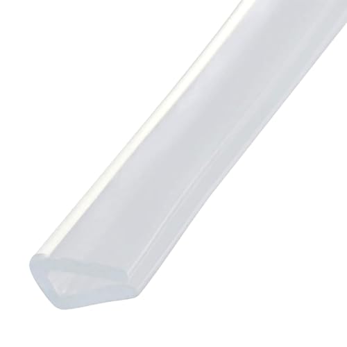 Cozylkx 2 Meter U-Dichtungs-Kantenschutzstreifen, Transparenter Gummi-Kantenschutz, Glaskantenschutz, Passend Für 6-7 Mm Kanten Cozylkx 2 Meter U-Dichtungs-Kantenschutzstreifen, Transparenter Gummi-Kantenschutz, Glaskantenschutz, Passend Für 6-7 Mm Kanten von Cozylkx