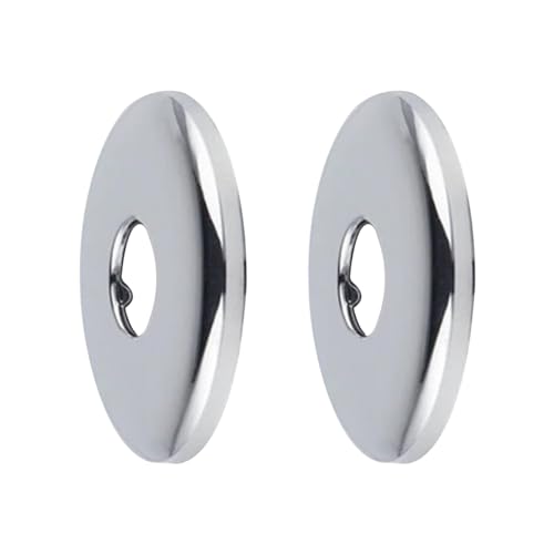 Cozylkx 2 Stück Ersatz-Dusch Rohrabdeckungen, Edelstahl Ventil, Chrom-Rohrabdeckung, Metall-Heizkörper Rohrabdeckung, Dusch-/Küchenarmatur-Zubehör, ID 21mm/OD 69mm Cozylkx 2 Stück Ersatz-Dusch Rohrabdeckungen, Edelstahl Ventil, Chrom-Rohrabdeckung, Metall-Heizkörper Rohrabdeckung, Dusch-/Küchenarmatur-Zubehör, ID 21mm/OD 69mm von Cozylkx