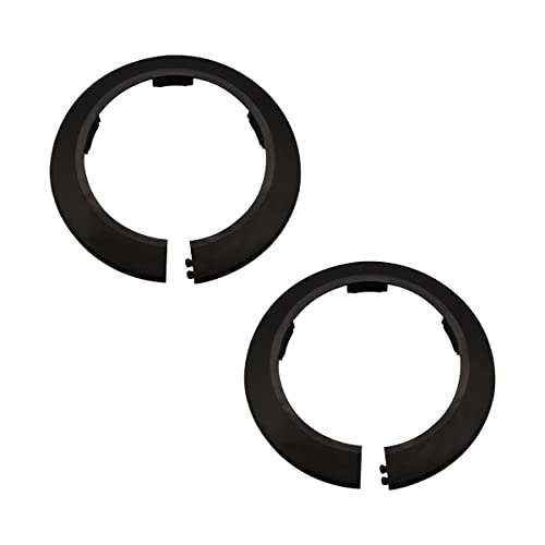 Cozylkx 2 Stück Heizungsrohr Rosette, Dekorativ Rohrabdeckung aus Kunststoff, Abdeckrosetten, Rohrschellen Rohrmanschette für 90 mm Durchmesser Rohr Cozylkx 2 Stück Heizungsrohr Rosette, Dekorativ Rohrabdeckung aus Kunststoff, Abdeckrosetten, Rohrschellen Rohrmanschette für 90 mm Durchmesser Rohr von Cozylkx
