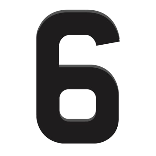 Cozylkx 5 cm Hausnummer Aufkleber Aus Acryl, 3D-Türnummernschild, Adresse, Straßennummer Für Briefkasten, Apartment, Hotel Cozylkx 5 cm Hausnummer Aufkleber Aus Acryl, 3D-Türnummernschild, Adresse, Straßennummer Für Briefkasten, Apartment, Hotel von Cozylkx