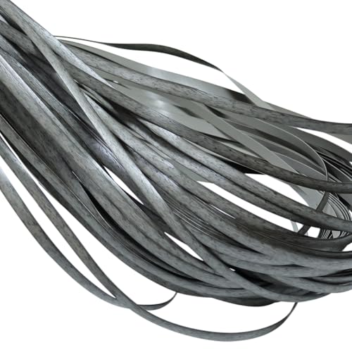 Cozylkx 500g Kunststoff Rattan Rolle (Ca. 60-65 Meter), Flaches PE Rattan Reparaturmaterial Für Die Reparatur Von Gartenmöbeln Im Freien von Cozylkx