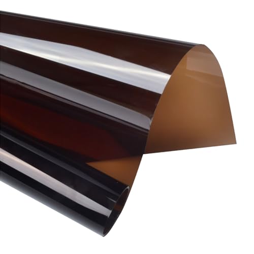 Cozylkx 55 cm x 200 cm Transparente Vinylfolie Für Fenster, UV-Geschützte Getönte Fensterfolie, Statisch Haftende Dekorative Glasfolie Für Zuhause, Hotel, Büro Cozylkx 55 cm x 200 cm Transparente Vinylfolie Für Fenster, UV-Geschützte Getönte Fensterfolie, Statisch Haftende Dekorative Glasfolie Für Zuhause, Hotel, Büro von Cozylkx