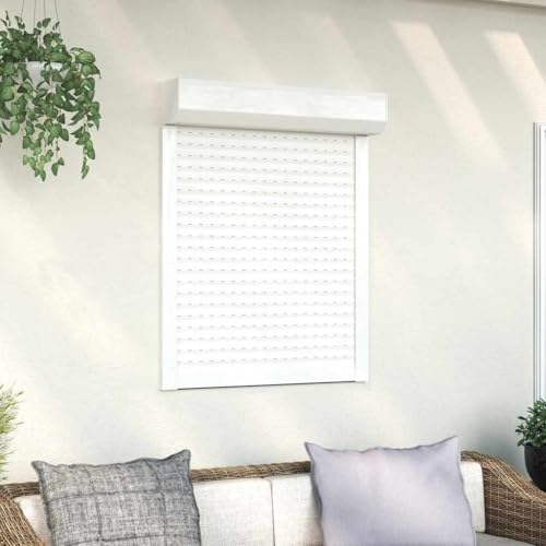 Cozynest Rollladen Aluminium 80x100 cm Weiß von Cozynest