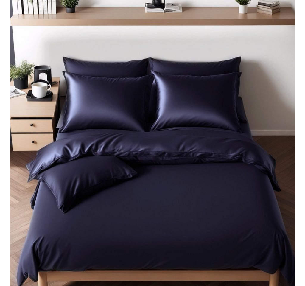 Cozyor Wendebettwäsche Satin glänzend matt 135x200, 155x200, 155x220, 200x200 cm extra weich, Satin & Mikrofaser, 3 teilig, Edel und hochwertig Cozyor Wendebettwäsche Satin glänzend matt 135x200, 155x200, 155x220, 200x200 cm extra weich, Satin & Mikrofaser, 3 teilig, Edel und hochwertig von Cozyor