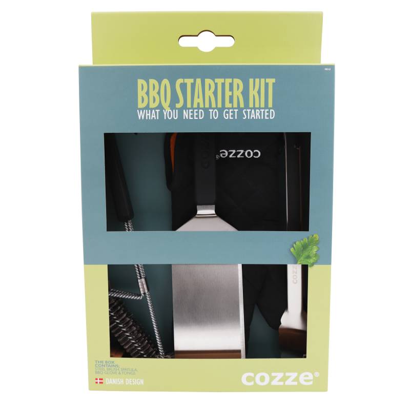 Cozze Grillbesteck-Set 4-teilig von Cozze