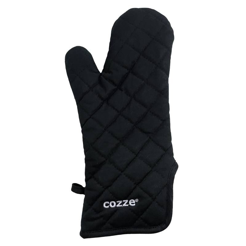 Cozze Grillhandschuh schwarz Universalgröße von Cozze