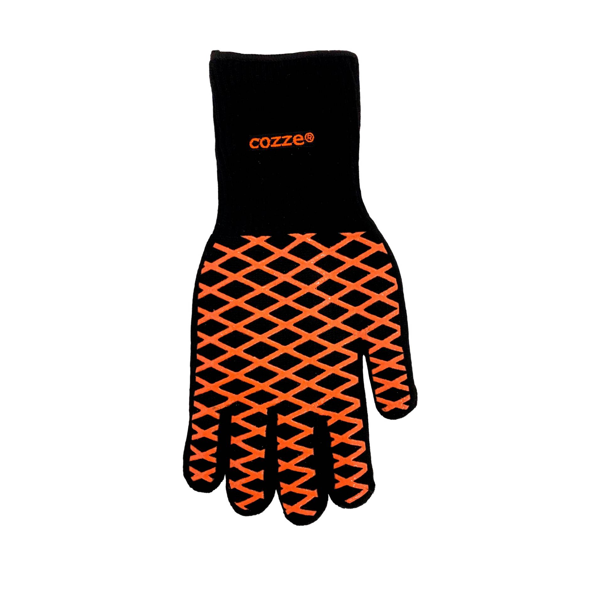 Cozze Pizzahandschuh schwarz, orange Universalgröße für 350 °C Cozze Pizzahandschuh schwarz, orange Universalgröße für 350 °C von Cozze