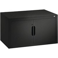 CP Omnispace Aufsatz-Rollladenschrank schwarzgrau keine Fachböden 80,0 x 42,0 x 45,0 cm von Cp