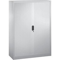 CP Omnispace Rollladenschrank silber 3 Fachböden 120,0 x 42,0 x 166,0 cm von Cp