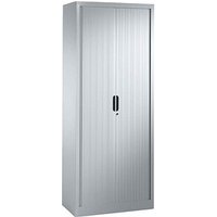 CP Omnispace Rollladenschrank silber 4 Fachböden 80,0 x 42,0 x 198,0 cm von Cp