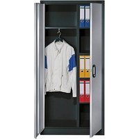 CP Stahlschrank C 2000 Acurado 9260-30 S10347 anthrazit, weißaluminium 93,0 x 40,0 x 195,0 cm, aufgebaut von Cp