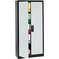 CP Stahlschrank C 2000 Acurado 9280-000 S10960 lichtgrau, anthrazit 93,0 x 50,0 x 195,0 cm, aufgebaut von Cp