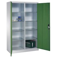 CP Metallschrank 8931-311 S10126 lichtgrau, rededagrün 120,0 x 50,0 x 195,0 cm, aufgebaut CP Metallschrank 8931-311 S10126 lichtgrau, rededagrün 120,0 x 50,0 x 195,0 cm, aufgebaut von Cp