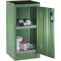 CP Umweltschrank 8721-315 S10154 resedagrün 50,0 x 50,0 x 100,0 cm, aufgebaut von Cp