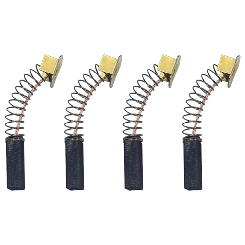 Cpolebev (4er Pack) N031652 Router Kohlebürste Schwarz Metall für 6302 6902 690LR 691 6912 694917 von Cpolebev