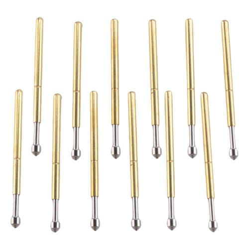 Cpolebev 100 StüCke P75-E2 Federtestsonde Pogo Pin 1,3 Mm Konischen Kopf 1,0 Mm Fingerhut von Cpolebev