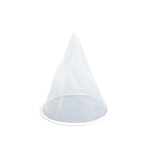 Cpolebev 10er-Pack Weißes Honigsieb Aus Nylonfasergeflecht, Imkereiausrüstung, Honigfilter, Bienenwerkzeuge Cpolebev 10er-Pack Weißes Honigsieb Aus Nylonfasergeflecht, Imkereiausrüstung, Honigfilter, Bienenwerkzeuge von Cpolebev