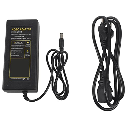 Cpolebev 12V 5A 60W Netzteil Adapter für LED Lichtleiste RGB SMD 3528 5050 Cpolebev 12V 5A 60W Netzteil Adapter für LED Lichtleiste RGB SMD 3528 5050 von Cpolebev