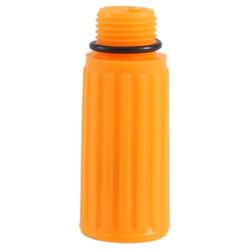 Cpolebev 16Mm AußEngewinde Ø Kunststoff ÖLschraube für Luftkompressor Orange von Cpolebev