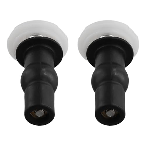 Cpolebev 1Paar Schrauben Fuer Toilettensitz Toilettendeckel Klodeckel Toilette WC Sitz Deckel Schwarz von Cpolebev