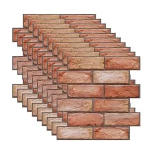 Cpolebev 3D Wandpaneele Set Selbstklebend, Packung mit 10, 3D Selbstklebende Wandpaneele Set für Küche, Schlafzimmer, Badezimmer, Wohnzimmer von Cpolebev