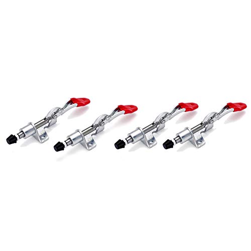 Cpolebev 4 StüCk KapazitäT 45 Kg 16 Mm Kolbenhub Antischlupf Vertikal Umschalten Klemme GH-301A Schnell Befestigung Cpolebev 4 StüCk KapazitäT 45 Kg 16 Mm Kolbenhub Antischlupf Vertikal Umschalten Klemme GH-301A Schnell Befestigung von Cpolebev