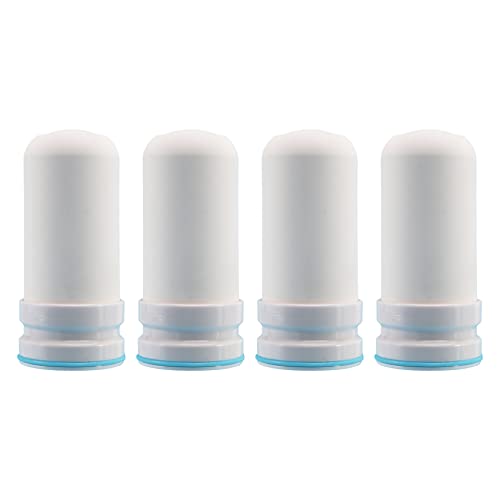 Cpolebev 4 StüCk Wasser Filter Patronen für Kubichai KüChen Wasserhahn Wasserhahn Wasser Reiniger Aktiv Kohle Wasserhahn Wasser Filter von Cpolebev