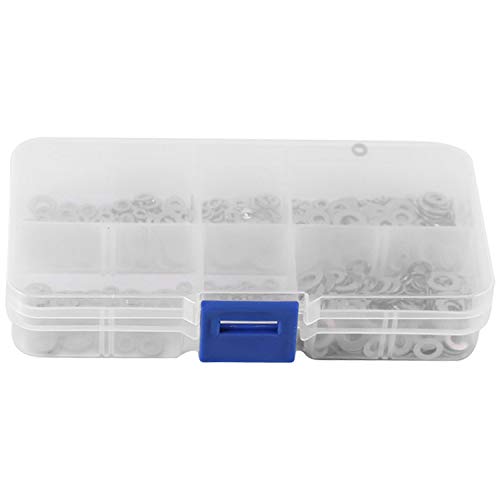 Cpolebev 500 Teile/Satz M1,6 M2 M2,5 M3 M3,5 M5 Edelstahl Stahl Flach Unterleg Scheibe Unterleg Scheibe Dichtungen Sortiment Kit Cpolebev 500 Teile/Satz M1,6 M2 M2,5 M3 M3,5 M5 Edelstahl Stahl Flach Unterleg Scheibe Unterleg Scheibe Dichtungen Sortiment Kit von Cpolebev