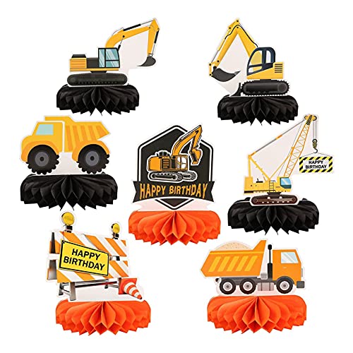 Cpolebev 7 STÜCKE Lastwagen Theme Dekorationen BAU Waben MittelstüCke Tisch Dekorationen für Kinder Geburtstag Themen Cpolebev 7 STÜCKE Lastwagen Theme Dekorationen BAU Waben MittelstüCke Tisch Dekorationen für Kinder Geburtstag Themen von Cpolebev