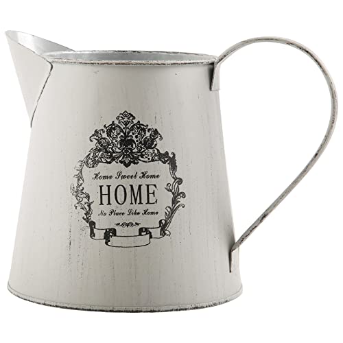 Cpolebev Antikes franzoesisches Art-Land-rustikaler urspruenglicher -Vase Pitcher Flower Vase Fuer von Cpolebev
