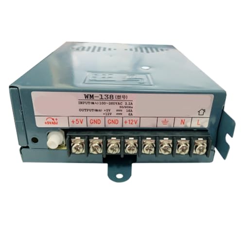 Cpolebev Arcade-Netzteil 5 V 12 V AC/110 V-240 V für Arcade-Spielautomat Jamma Arcade-Spielebrettteile Netzteil von Cpolebev