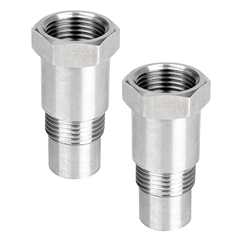 Cpolebev Auto CEL Fix Check Engine Light Eliminator Adapter - Sauerstoff O2 Sensor M18X1.5 für OFF ROAD 2St von Cpolebev