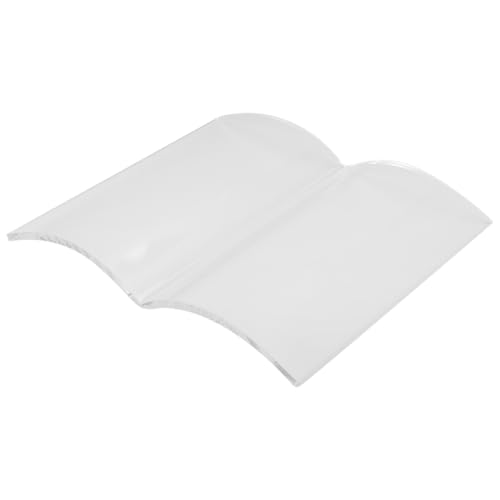 Cpolebev Buchförmiger Ständer, Transparentes Acryl, Bücherregal, Heimkunstdekoration, Schreibtisch, Zeitschriften, Rezept-Aufbewahrungsregal von Cpolebev