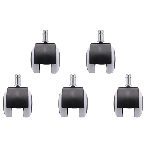Cpolebev Buerostuhl Rollenrolle - Set von 5 - schwarz und von Cpolebev