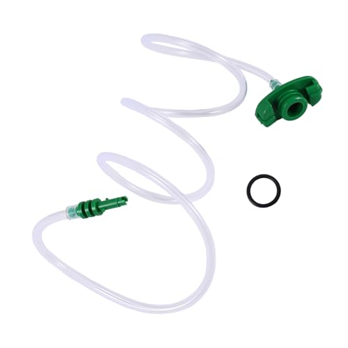 Cpolebev Cpolebev (R) 30CC 50CC Kunststoff Transparenter Luftschlauch Klebstoff Spritzenadapter von Cpolebev