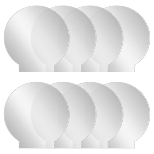 Cpolebev Dickes Transparentes Panel Board Blatt Klare Besetzung für LED Licht Base Tisch Mach Es Selbst Display Projekte 8 StüCk von Cpolebev