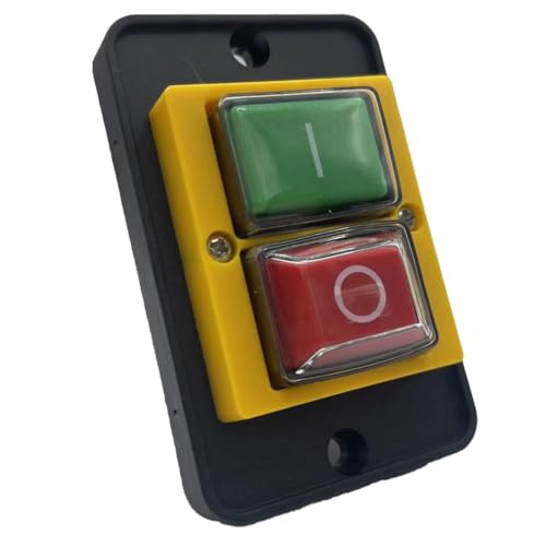 Cpolebev Einbauschalter DZ05 400 V für Diverse Stationäre Elektrowerkzeuge - Baugleich mit KJD18 von Cpolebev