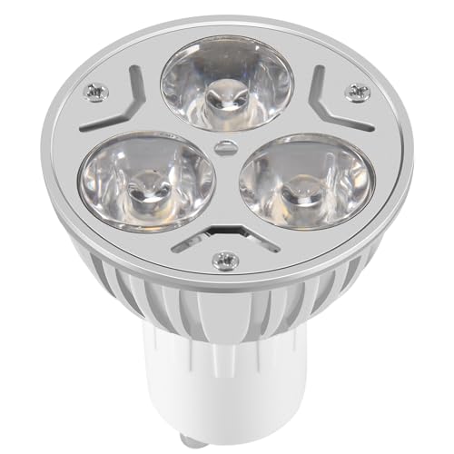 Cpolebev GU10 Lampe GLÜHBIRNE Hat 3 LED WARMWEISS 3W 5W 12V von Cpolebev