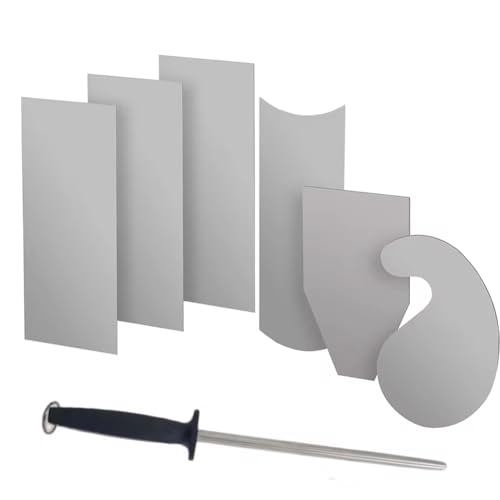 Cpolebev Holzbearbeitungs-Kartenschaber-Set, Gehärteter Schrankschaber, Kartenschaber, Rechteckiges Messer, Glattes, Entgratungswerkzeug für Zimmerei Cpolebev Holzbearbeitungs-Kartenschaber-Set, Gehärteter Schrankschaber, Kartenschaber, Rechteckiges Messer, Glattes, Entgratungswerkzeug für Zimmerei von Cpolebev