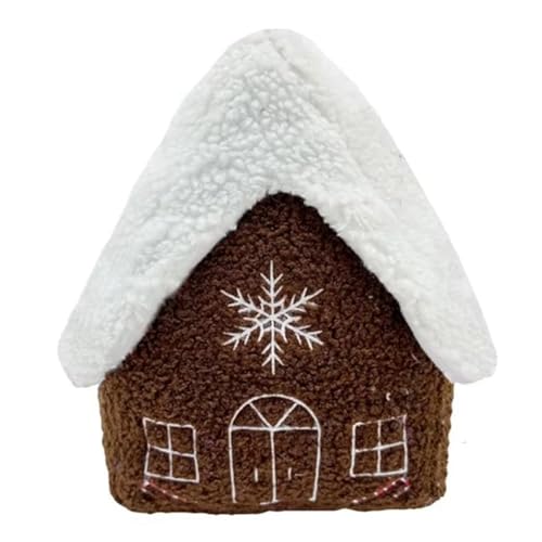 Cpolebev Lebkuchenhaus-Plüschkissen, Dekokissen, Spielzeugkissen, Heimdekoration, Spielzeug, Kinder Cpolebev Lebkuchenhaus-Plüschkissen, Dekokissen, Spielzeugkissen, Heimdekoration, Spielzeug, Kinder von Cpolebev