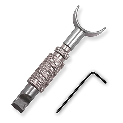 Cpolebev Leder-Schnitz-Rotationsmesser Hand-Schnitzwerkzeug für Leder DIY-Gemüsegerb-Schnitzerei Höhenverstellbar Langlebig Einfach zu Verwenden Silber & Schwarz Cpolebev Leder-Schnitz-Rotationsmesser Hand-Schnitzwerkzeug für Leder DIY-Gemüsegerb-Schnitzerei Höhenverstellbar Langlebig Einfach zu Verwenden Silber & Schwarz von Cpolebev