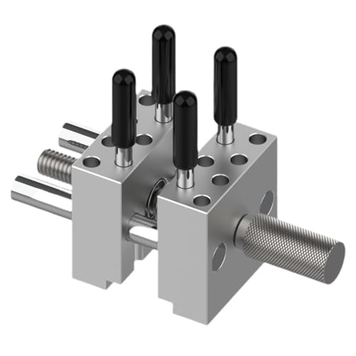 Cpolebev Metall-Schraubstockvorrichtung, Multifunktionsklemme, Modellbau, Feste Vorrichtung, Heimwerker-Bastel-Umbau-Schraubstock, Werkbank mit Klemmvorrichtung von Cpolebev