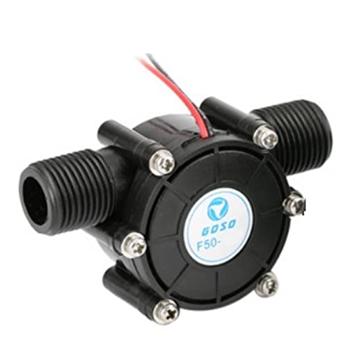Cpolebev Micro-Hydro Generator 12V 10W DC Wasser Strom Generator Turbinen Generator Hydroelektrischer Leitung Wasser Strom Hydraulischer DIY von Cpolebev